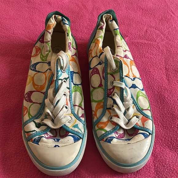 Multi color Coach Sneakers - Picture 2 of 3